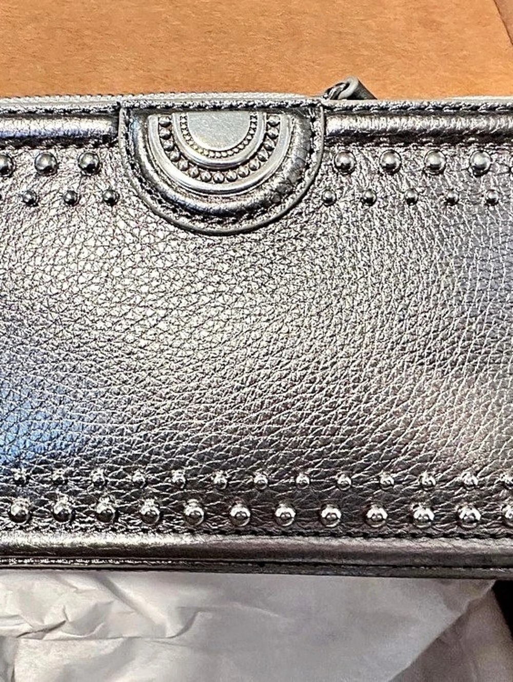 Brighton Jay Silver Wallet NWT